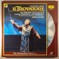 (중고LD. 레이저 디스크)(미사용 최상) 베르디 일 트로바토레 2DISK. VERDI IL TROVATORE