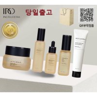 인셀덤 화장품 5종 [부스터+세럼+크림+미스트+클렌징폼] 고급종이백 INCELLDERM