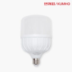 번개표 LED 고와트 전구 30W 주광색 전구색