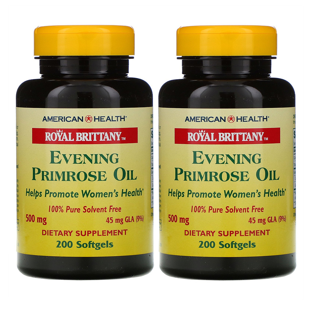 아메리칸헬스 여성용 달맞이꽃오일 500mg 총400정