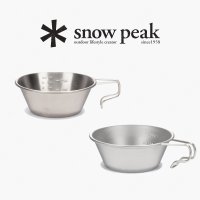 스노우피크 시에라컵 E-103 SnowPeak 캠핑 식기 스테인리스