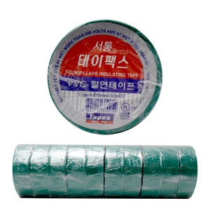서통 전기테이프 녹색 1개 절연테이프 전기 전선 접속 연결 마감