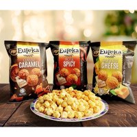 말레이시아 유레카 팝콘 Eureka Popcorn Cheese,Caramel 80g