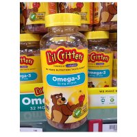 릴크리터스 오메가3 DHA 180정 2통 Lil Critters Omega-3 DHA