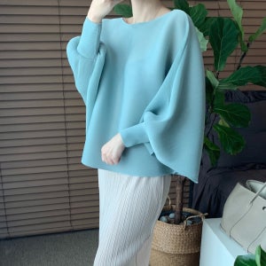 하이퀄리티 플리츠 케이프 탑 5color