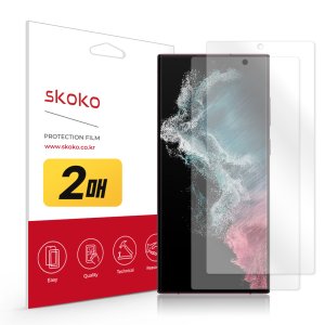 스코코 갤럭시 S22 울트라 풀커버 리얼핏 액정보호필름 2매
