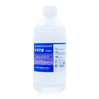 대한약품 정제한물 1000ml x1병 정제수 멸균 증류수