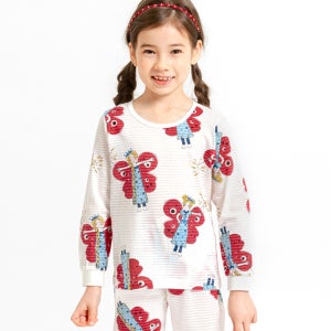 국내생산 멜리스 나비요정 9부 자가드 상하의 세트