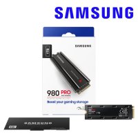 삼성전자 정품 980 Pro with Heatsink PCIe 4.0 NVMe M.2 SSD 1TB 소니 PS5 플스5