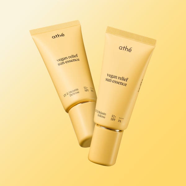 [단품/1+1] 아떼 비건 릴리프 선 에센스 EX 50ml SPF50+ PA++++
