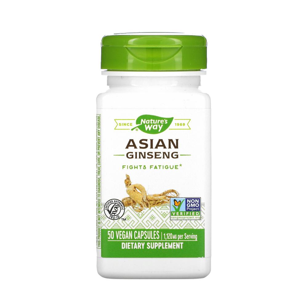 <b>네이쳐스웨이</b> 아시안 진생 560mg 50베지캡슐