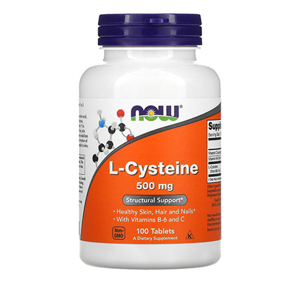 나우푸드 L시스테인 500mg 100정 엘시스테인