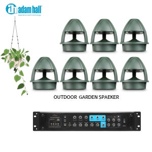 LD SYSTEM COGS52 정원용 방수스피커 7개 + 앰프 음향 할인패키지