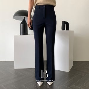 [삐뽕언니] (3만장)(B-MADE/히든밴딩ver)슬림 와이드 슬랙스(5color)