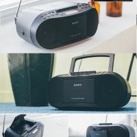 소니 CFD-S70 CD카세트 FM라디오 카세트 테이프 이어폰잭