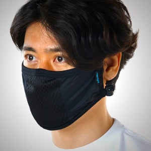 이호토 M1 라이트마스크 프로 여름 쿨 냉감 자외선차단 자전거 골프 러닝 얼굴 햇빛가리개