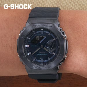 백화점AS가능 지샥 지얄오크 GM-2100N-2ADR 아날로그 디지털 방수 메탈 군인시계