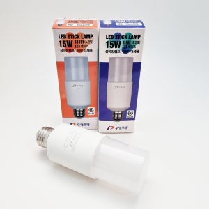 두영조명 LED 스틱전구 15W 삼파장램프 30W 대체용 LED벌브