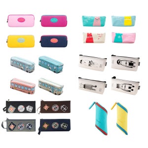 문구 균일가 필통 종합 수납 파우치 새학기 준비물 케이스 패브릭