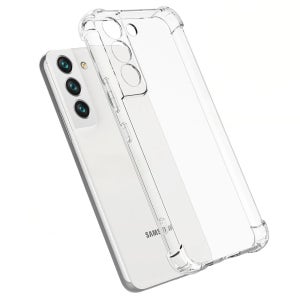 1+1 방탄 범퍼 젤리케이스 투명, 갤럭시S22