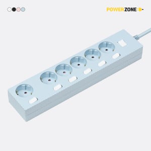 파워존 국산 6구 1.5M 16A 개별 절전 과부하차단 멀티탭
