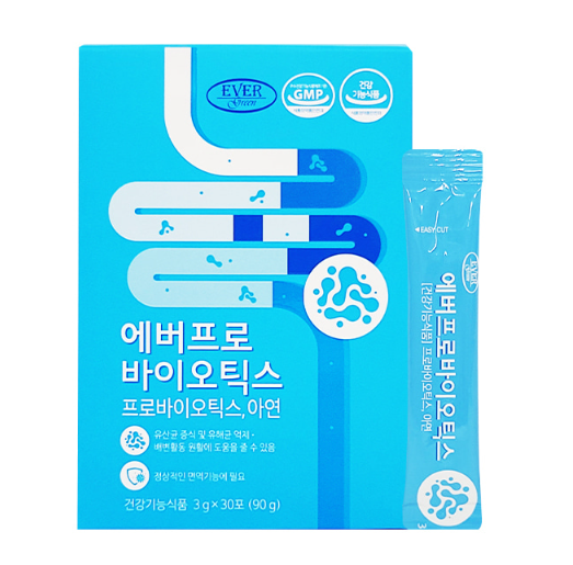 <b>장건강</b>에딱좋아 <b>슈퍼</b> <b>유산균</b> 365 <b>장건강</b> <b>솔루션</b> 포스트바이오틱스 3g 30포