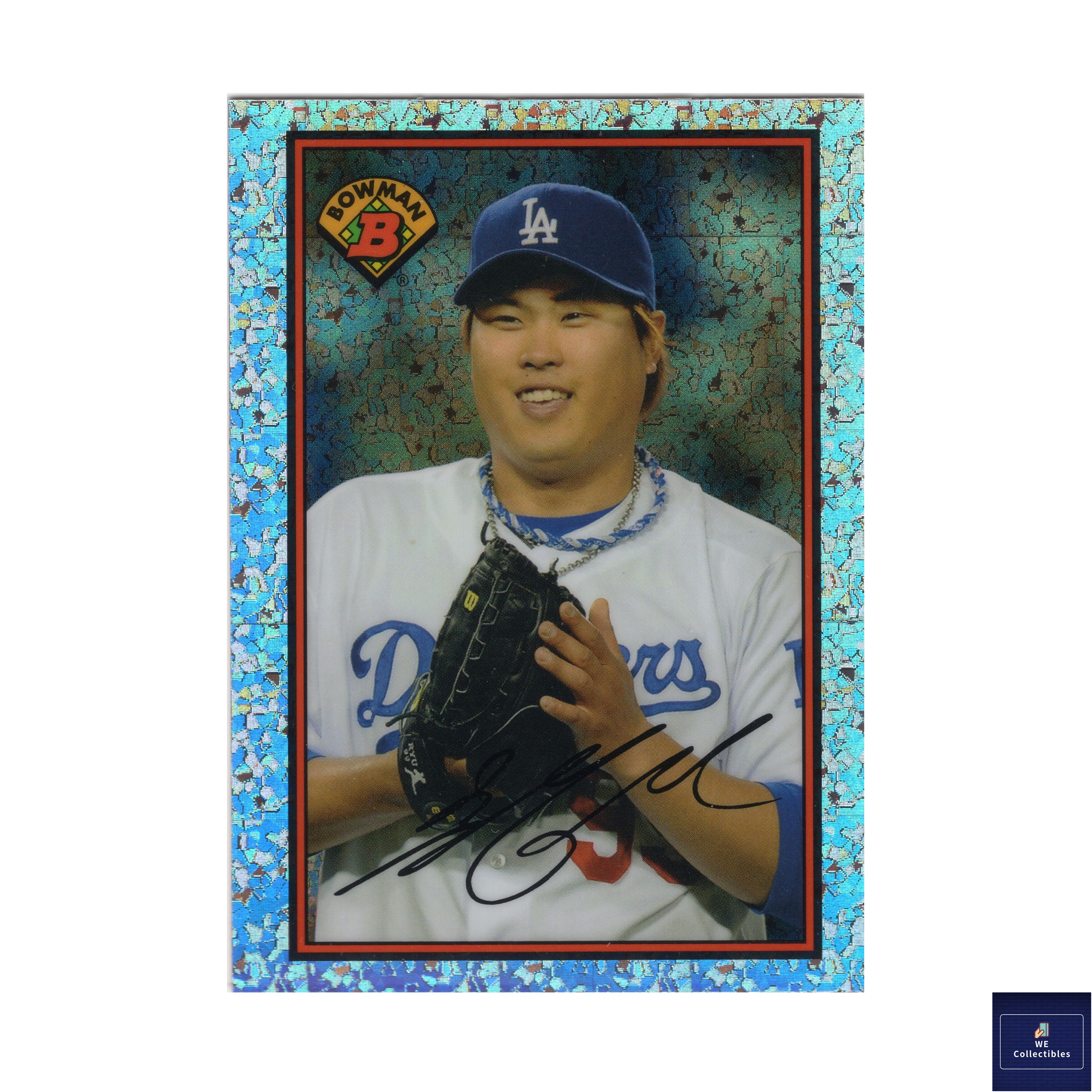 류현진 야구카드 보우맨 실버 다이아몬드 2014 한화 다저스 MLB카드 1148