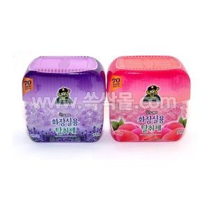 산도깨비 화장실용 탈취제 젤타입 피치향 라벤더향 300g
