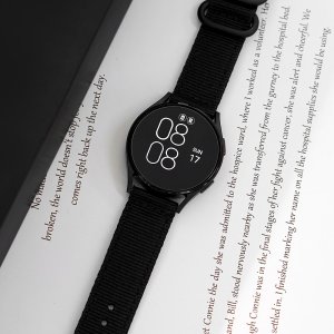 갤럭시워치4 클래식 액티브 20mm 22mm 밀리터리 나토 밴드 나일론 스트랩 줄