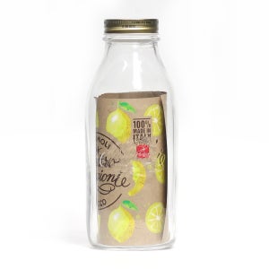 (박스 12개) 보르미올리 콰드로 우유 밀폐 유리병 1L 수제청병 과일 잼병 양념 용기