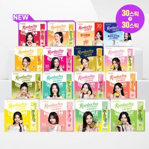티젠 콤부차 30스틱+30스틱(레몬 외 13종)