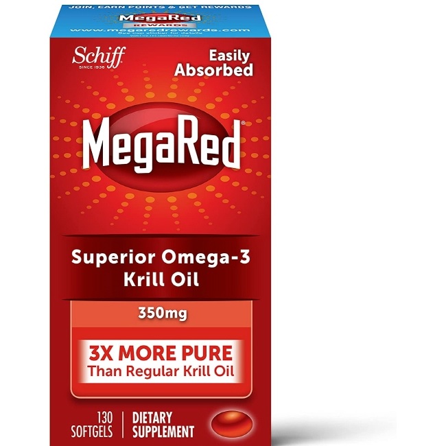 쉬프 <b>메가</b>레드 <b>크릴오일</b> 350mg 소프트젤 130정