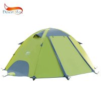 캠핑 텐트 초경량 낚시 야외 Desertamp Fox 배낭 여행 방수 2-3인용 유리