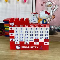헬로키티 달력 Hello Kitty DIY 크리에이티브 도라에몽 피카츄 캐릭터 캘린더