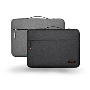 WIWU 가벼운 노트북 파우치 M1 맥북프로 맥북슬리브 노트북케이스 가방 14인치 블랙