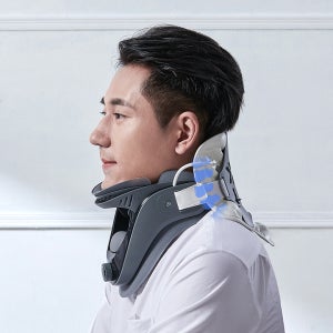 오르힐 프리미엄 목견인기 거북목 교정기 의료용 치료기 깁스 보호대 수직 디스크 브리즈