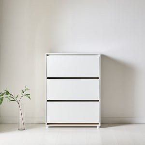 화이트가구 현관 폴딩 리치신발장 800