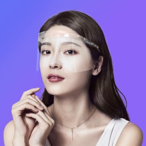 국산 나노블라인드 페이스쉴드 고글 김서림방지 초경량 UV차단 블루라이트차단 고글