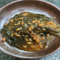순창 장담아전통식품 초록된장콩잎 500g(국산 수제장아찌)