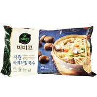 코스트코 비비고 바지락 칼국수 321G X 6(6인분) 아이스박스포장