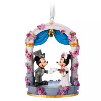 2022 디즈니 미키 미니 피규얼 웨딩 오너먼트 Mickey and Minnie Mouse Figural Wedding Ornament