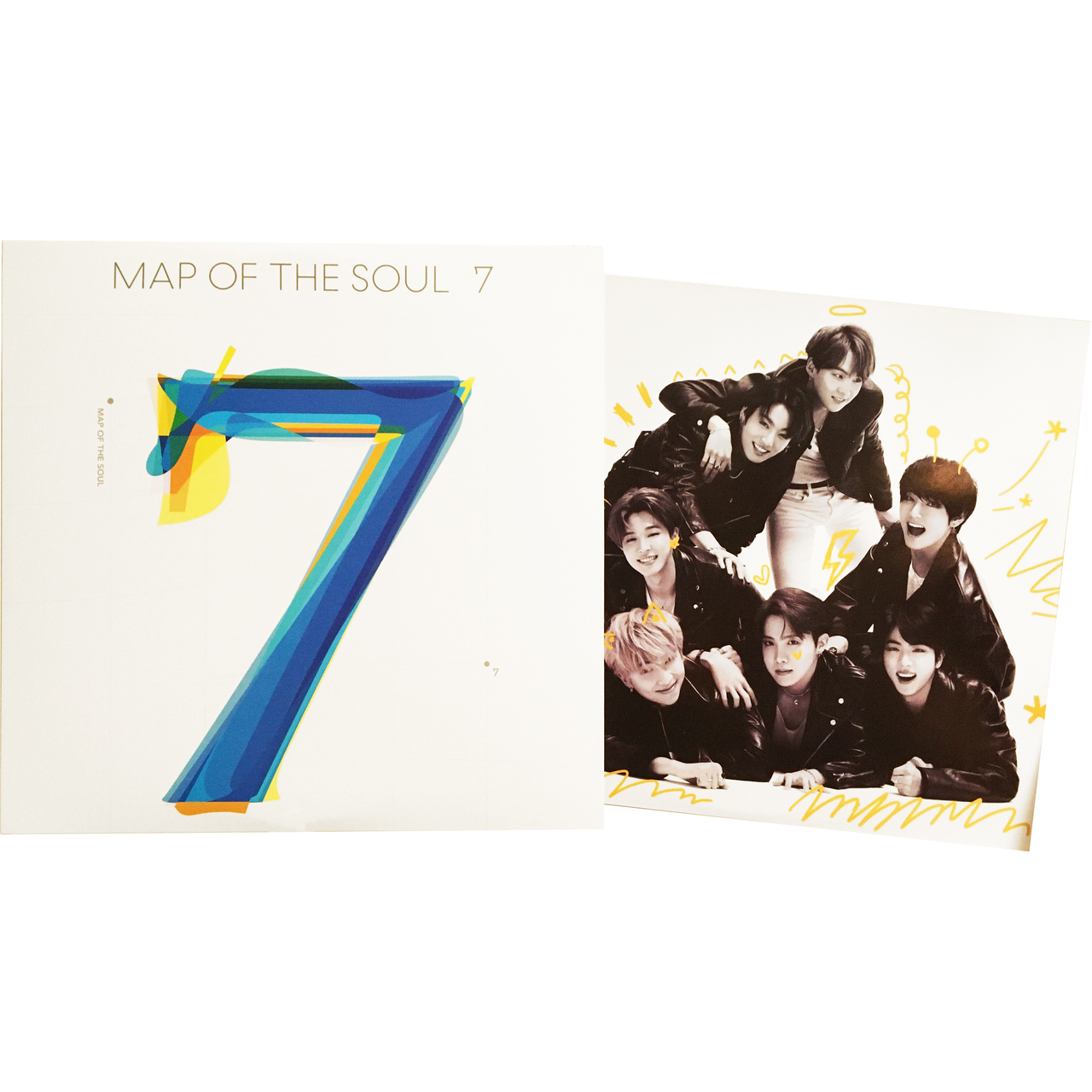 BTS Map of the Soul: 7 ON 7인치 바이닐 (방탄소년단 맵오브더소울 7 ON 7인치 바이닐)