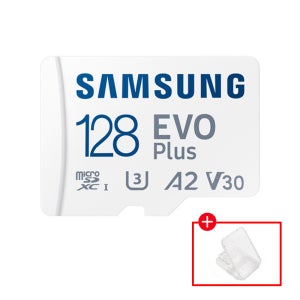 삼성 마이크로 SD카드 128GB EVO PLUS 갤럭시 블랙박스 외장 메모리카드 128기가+케이스