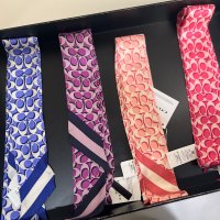 코치 시그니처 프린트 실크 스키니 스카프 6컬러 Silk Scarf 명품 트윌리 스카프