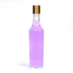 (박스 40개) 신사각 유리병 375ml 더치커피병 주스 유리 음료 용기 밀크티 우유병