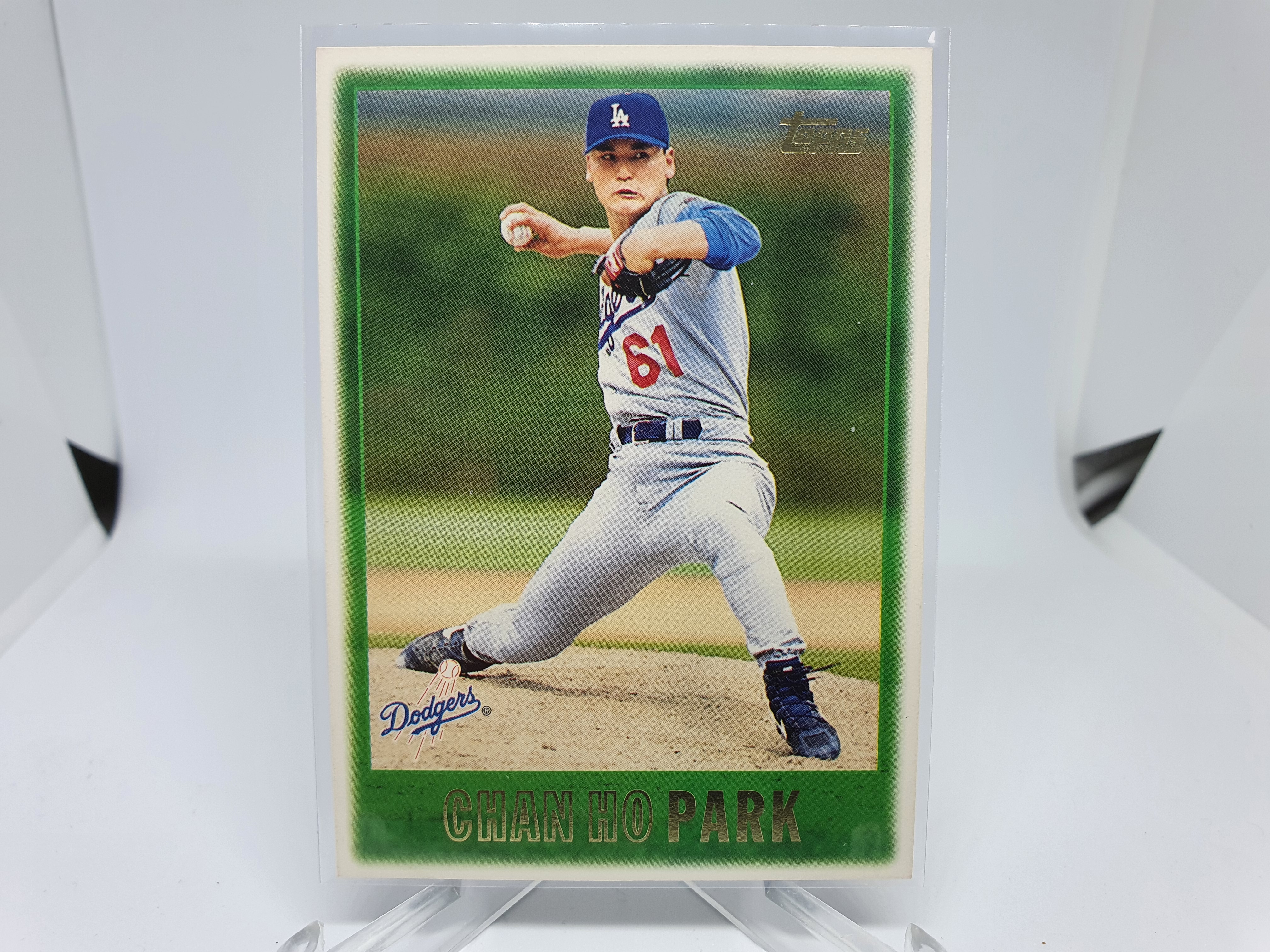 박찬호 MLB 야구카드 1997 Topps LA 다저스 MLB카드