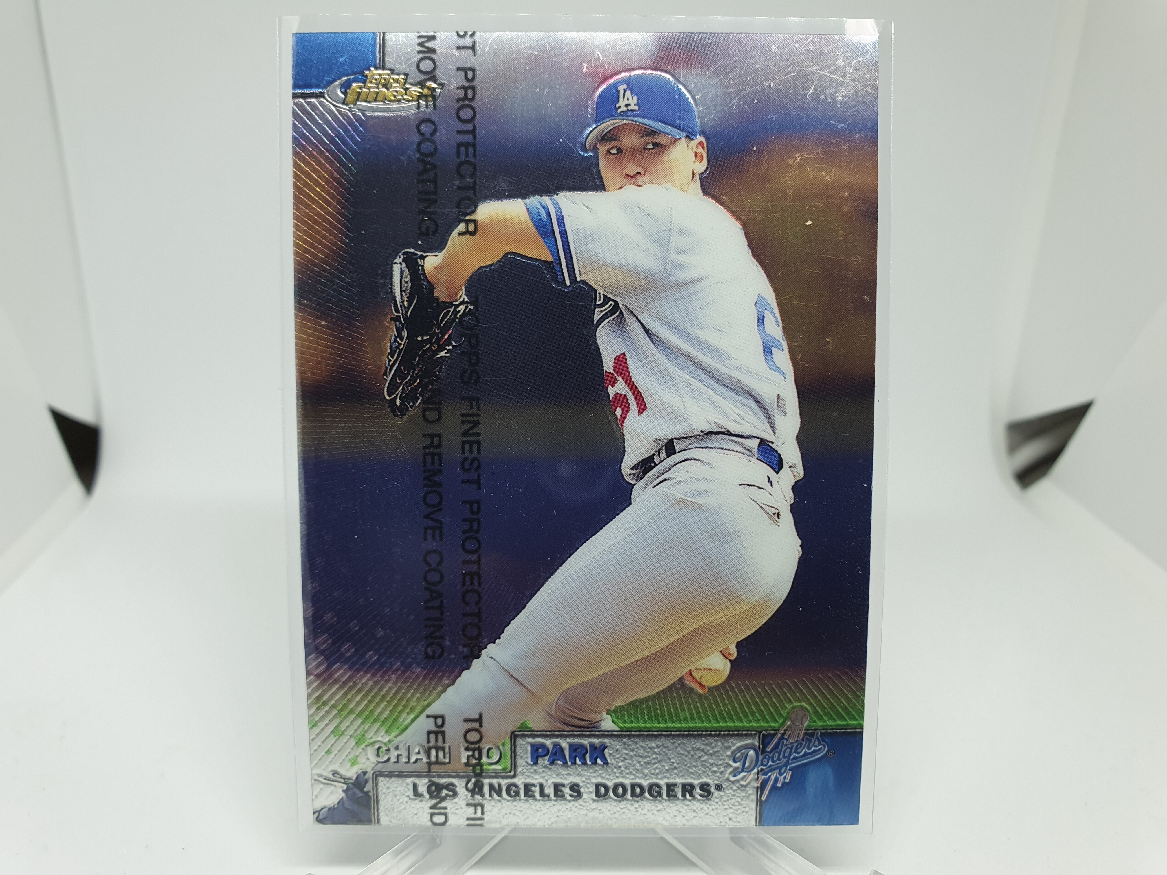 박찬호 MLB 야구카드 1999 Topps Finest LA 다저스 MLB카드
