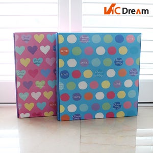 흑대지 30매 대형 접착식 흑지 양장 앨범