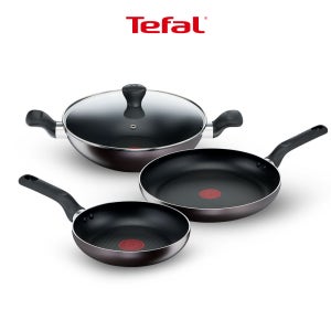 테팔 티타늄 1X 퍼펙트 브라운 4종 프라이팬 세트