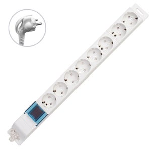 위너스 국산 슈퍼 멀티탭 8구 멀티콘센트 서버탭